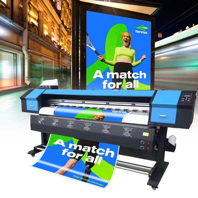 XBH Brand Inkjet Type Printer with Xp600 Printhead for CMYK Flex Banner Indoor Outdoor Advertising Printing Machine