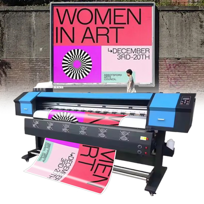 High Speed with Eps Heads Printer with Xp600 Printhead for CMYK Flex Banner Indoor Outdoor Advertising Printing Machine