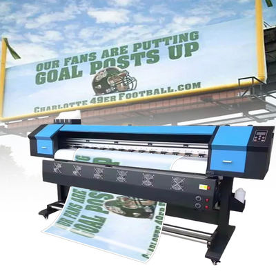 High Speed with Eps Heads Printer with Xp600 Printhead for CMYK Flex Banner Indoor Outdoor Advertising Printing Machine