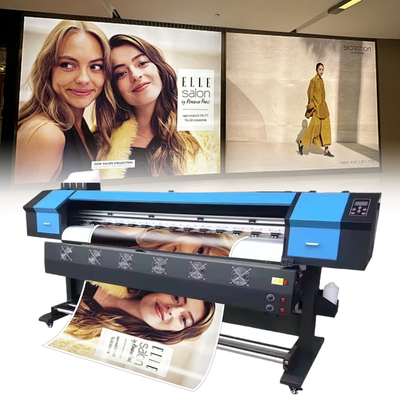 Eco Solvent Printer with Xp600 Printhead for CMYK Flex Banner Indoor Outdoor Advertising Printing Machine