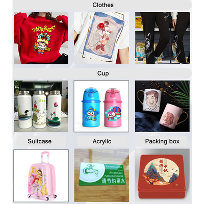 Multifunctional Small 4060 A2 Size UV Flatbed Printer for Pen Bottle Phone Case Shoe t Shirt 30*40cm A3 Mini UV Printing Machine
