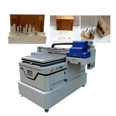 High-Accuracy 6090 UV Flatbed Inkjet Printer Automatic Grade Machine with CCD for Glass Board and Card Printing
