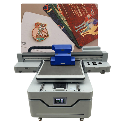 High-Accuracy 6090 UV Flatbed Printer LED CCD Visual Positioning Automatic UV Ink Machine for Glass Board Printing 1-Year