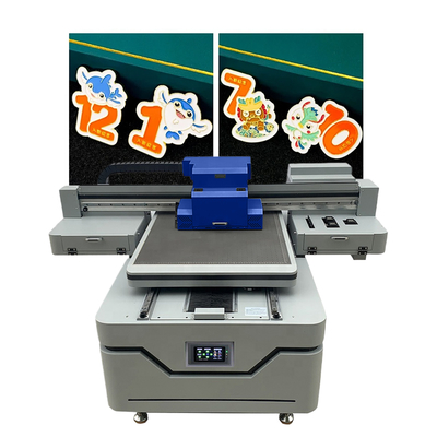 High-Accuracy 6090 UV Flatbed Printer LED CCD Visual Positioning Automatic UV Ink Machine for Glass Board Printing 1-Year