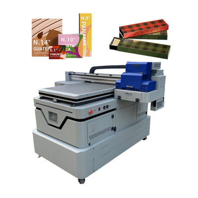 High-Accuracy 6090 UV Flatbed Inkjet Printer New Condition LED Machine with Glass Board Mug Phone Vision Positioning for UV Ink