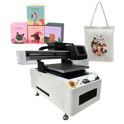 Newest Automatic UV Inkjet Flatbed Printer 4050 XP600 I3200 Printhead For Glass Mug Bottle Phone Case Printing