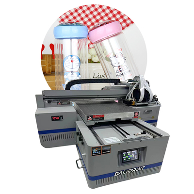 Multifunction Glass Stone Leather Wood PVC 4060 Size Phone Case Printing Machine Label Sticker  Uv Flatbed Printer