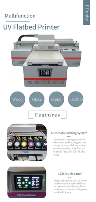4060 A2 UV Flatbed Printer Digital Inkjet Printer for Wood Metal Glass High Precision UV Curing Printing Machine