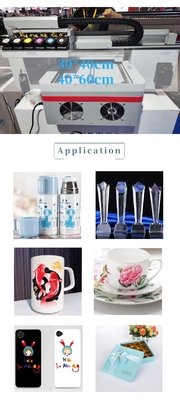 4060 A2 UV Flatbed Printer Digital Inkjet Printer for Wood Metal Glass High Precision UV Curing Printing Machine
