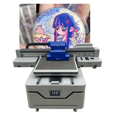 Factory 6090 Acrylic Bottle Led Lamp UV Printing  Multifunctional Inkjet Printers with CCD on Carpet/polymer Transparent/pen