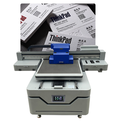 High-Accuracy 6090 UV Flatbed Inkjet Printer New Condition LED Machine with Glass Board Mug Phone Vision Positioning for UV Ink