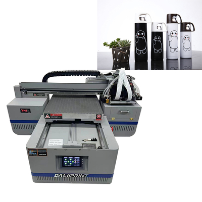 Brand New 4060 A2 Size UV Inkjet Machine Flatbed Rotating Platform Surface Printer for Bottles Cups Cylinders Tube Printing