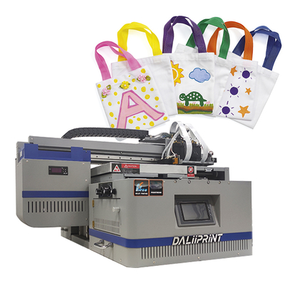 4060 A2 UV Flatbed Inkjet Printer Optional Flatbed UV DTF Film Sticker Printing Cylinder Gold Effect XP600 Print Head