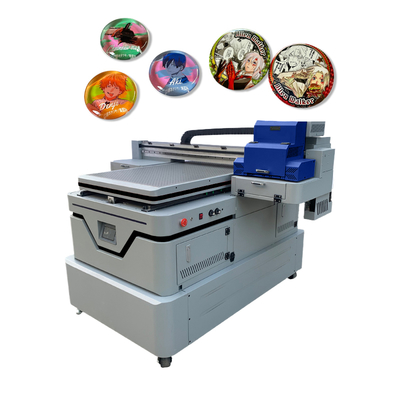 Acrylic Glass UV Flatbed Digital Printing with CCD Plotter Print Automatic Inkjet Printer Machine Industrial CMYKW+V Printer