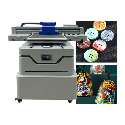 Factory Price 6090 Printing Varnish Digital Flat Printer CCD Camera,and Rotary Attachment  for Multi-Material